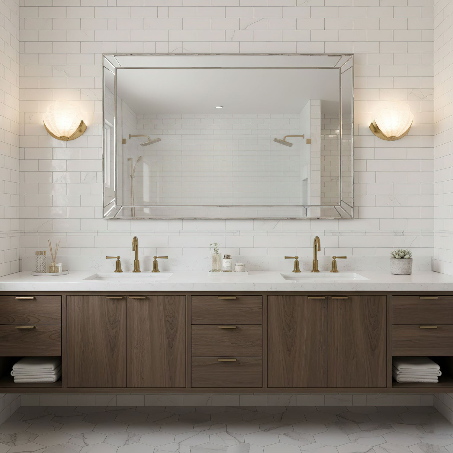 Art Deco Scallop Aplique