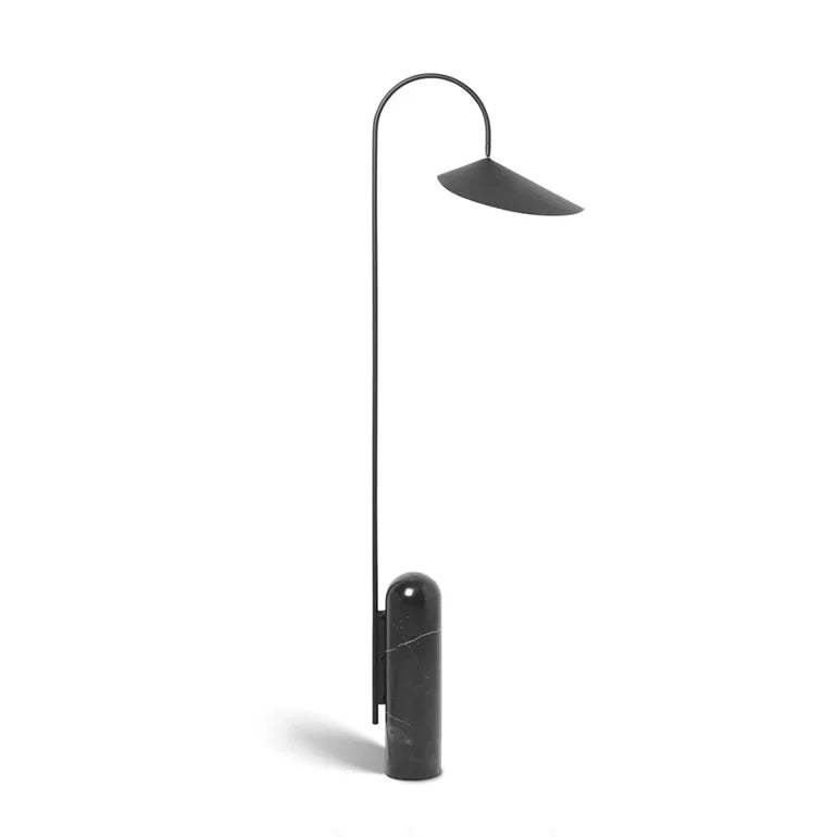 Dune Marble Metal Floor Lamp