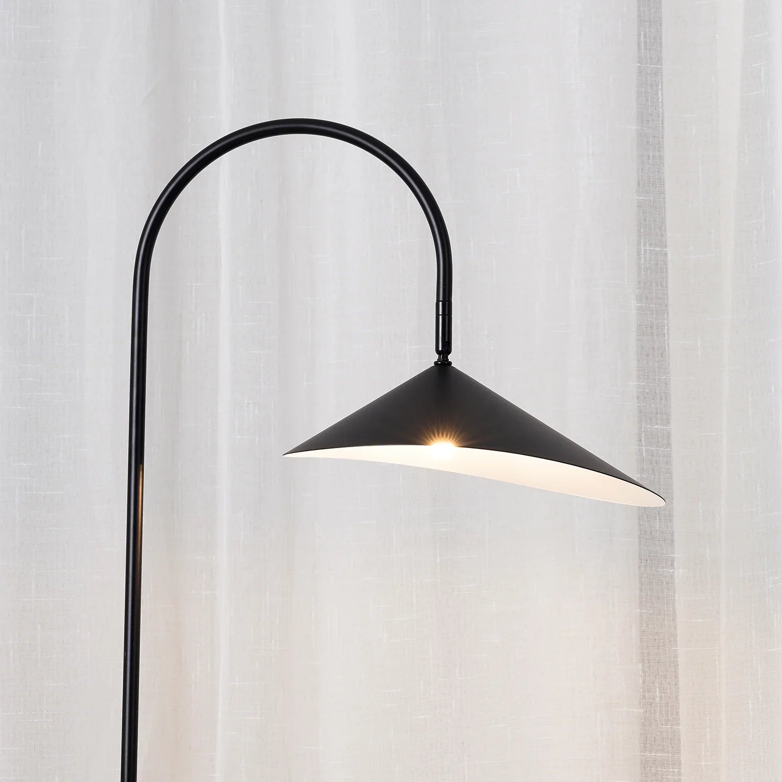Dune Marble Metal Floor Lamp