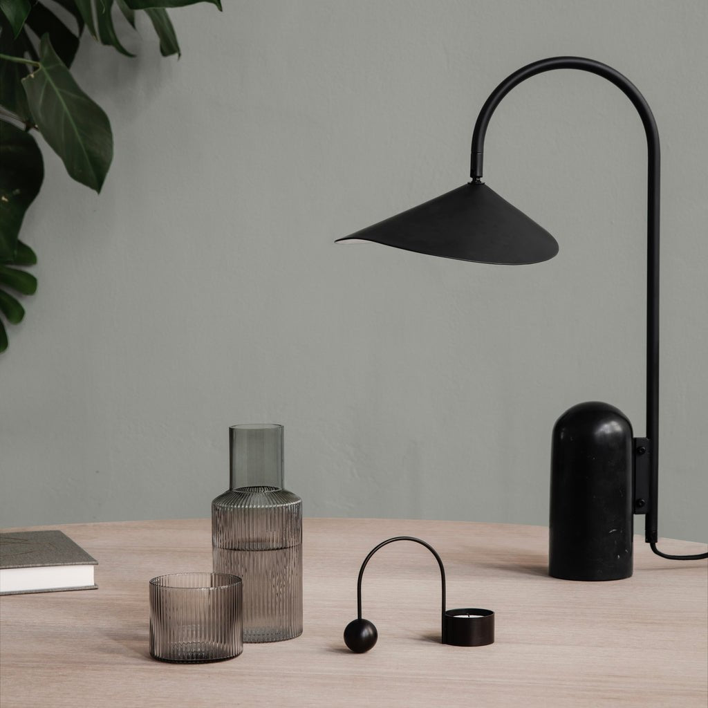 Dune Marble Cone Table Lamp