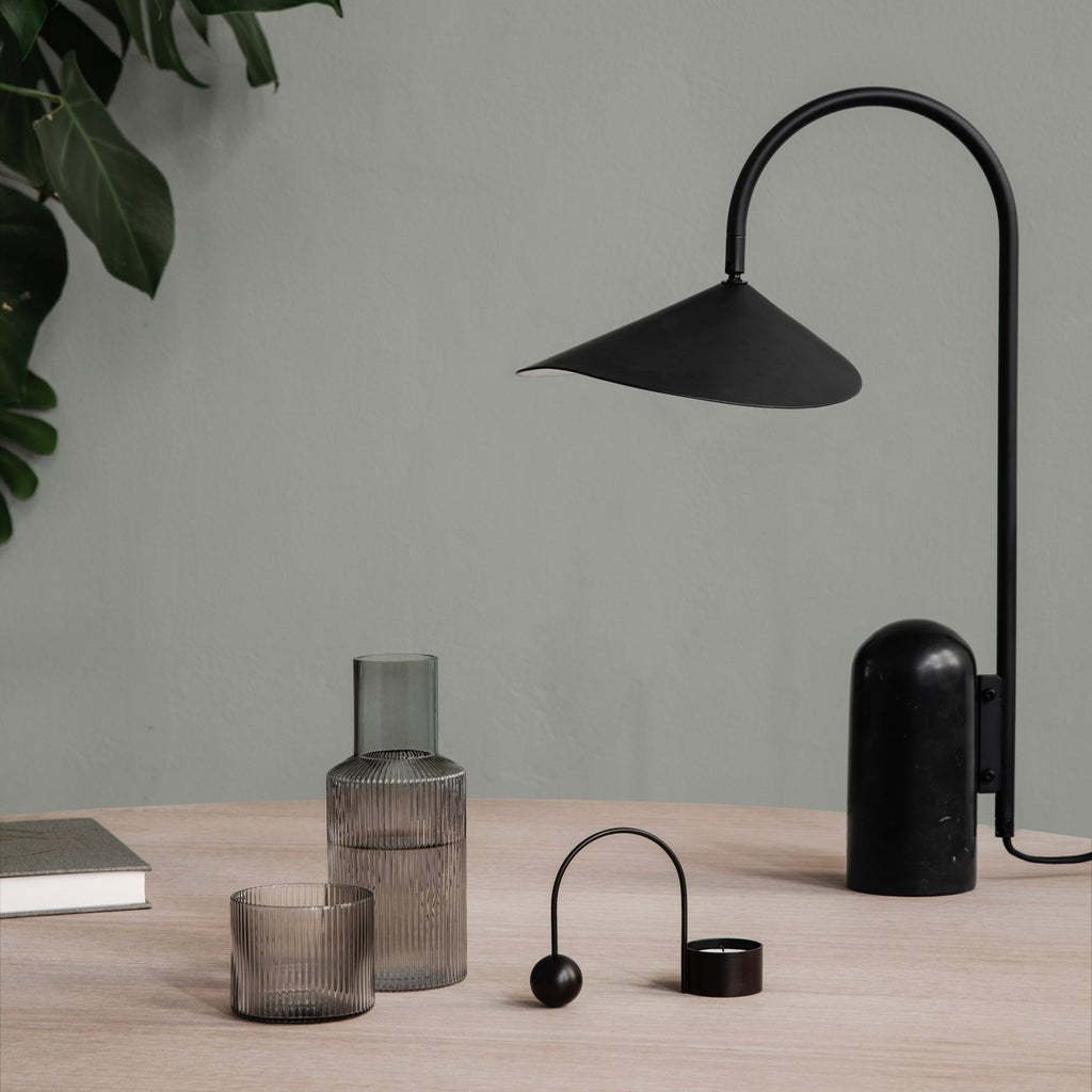 Dune Marble Cone Table Lamp