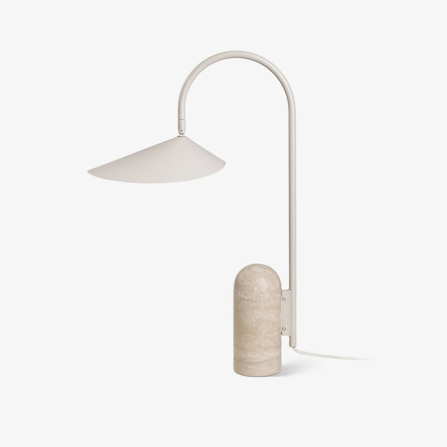 Dune Marble Cone Table Lamp