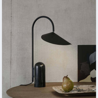 Dune Marble Cone Table Lamp