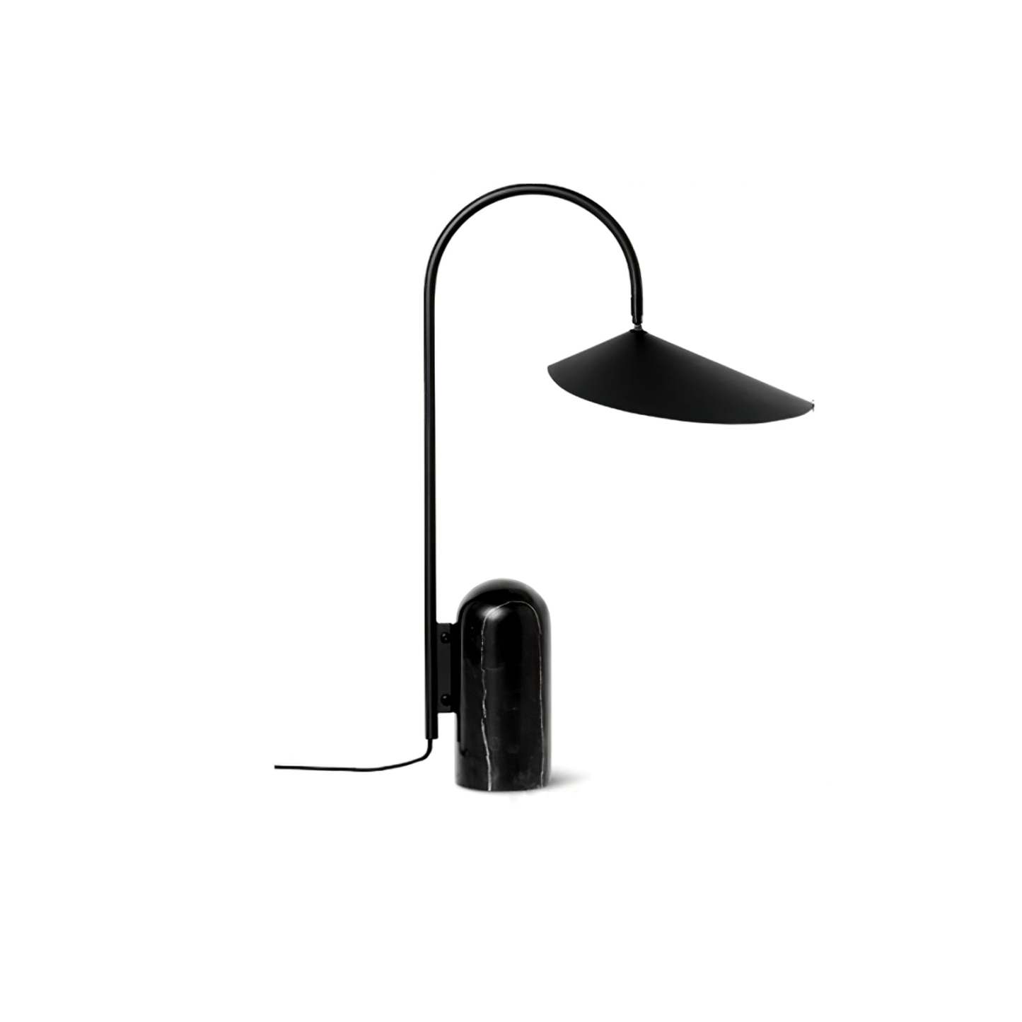 Dune Marble Cone Table Lamp