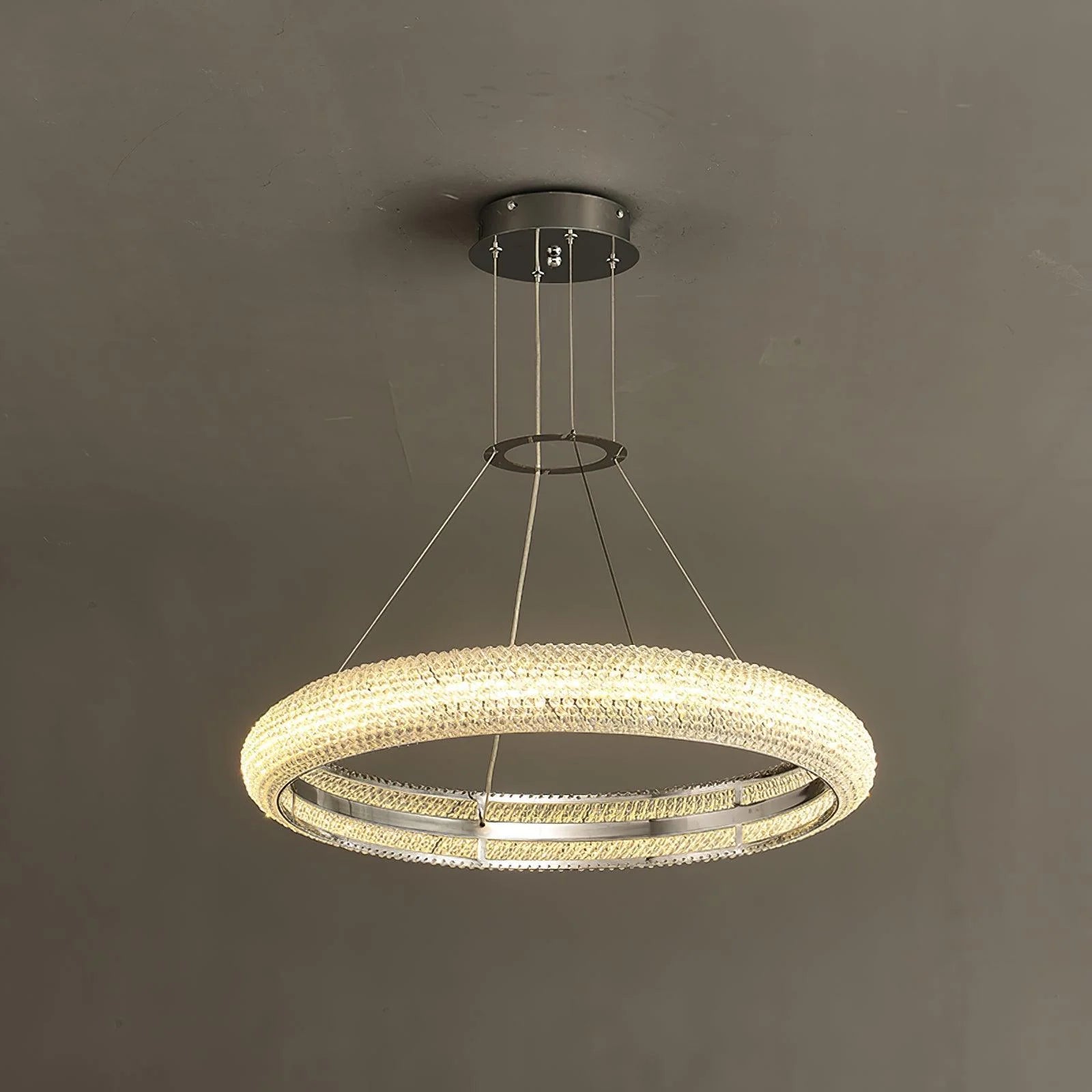 Muse Crystal Ring LED Chandelier