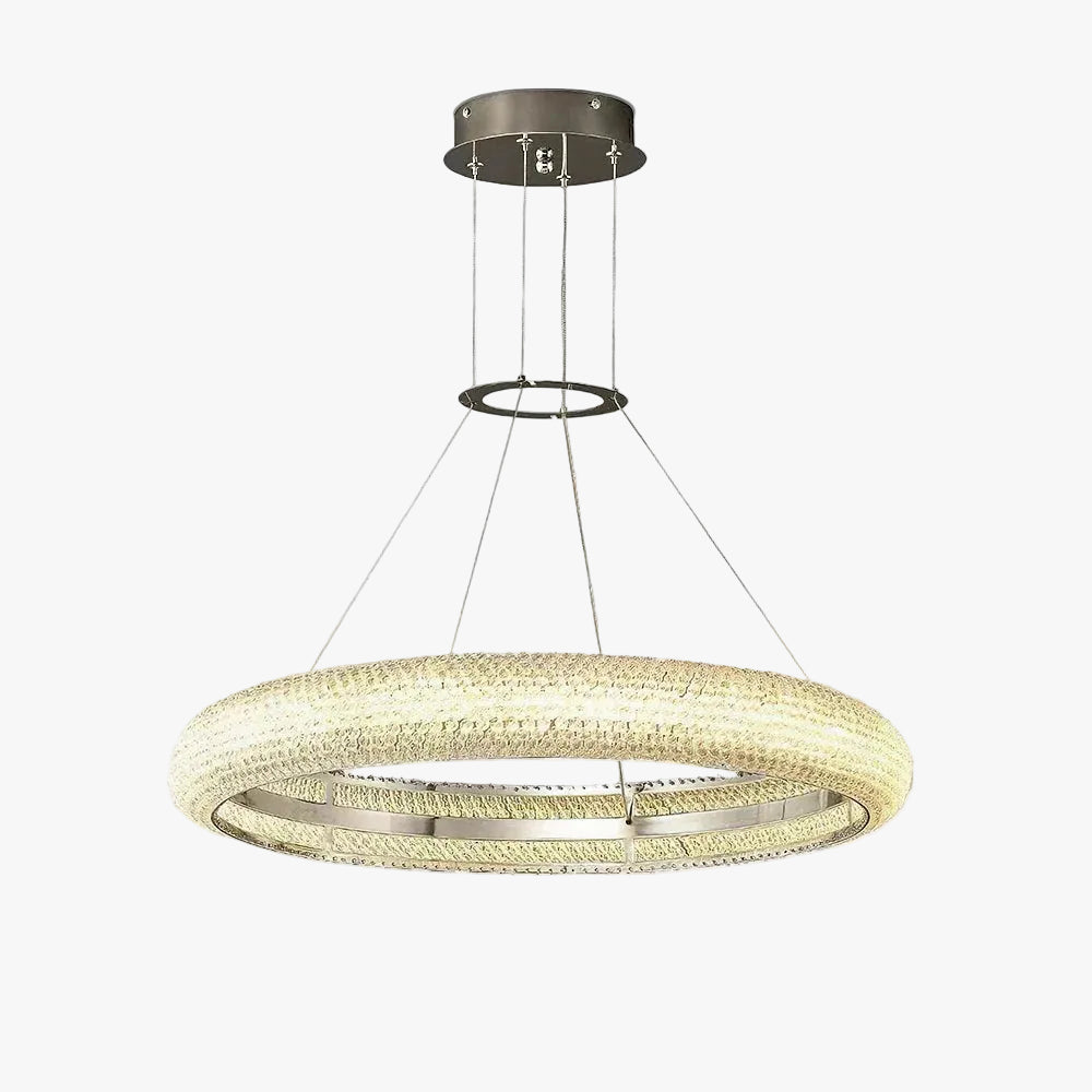 Muse Crystal Ring LED Chandelier