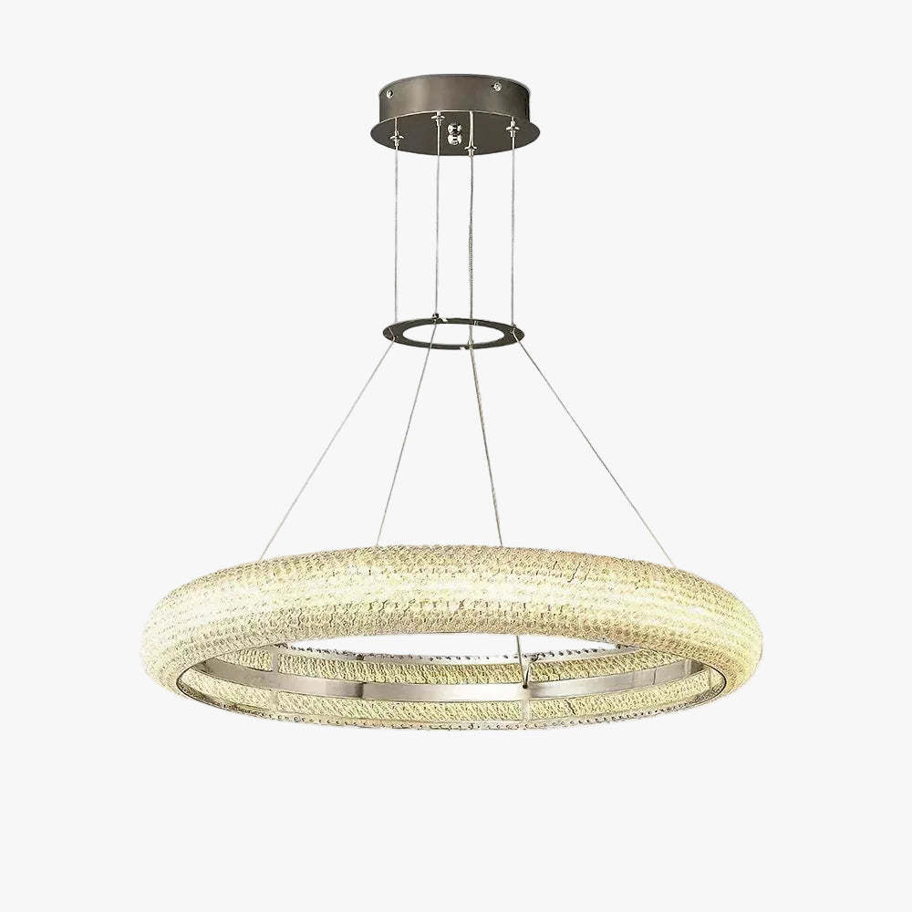 Muse Crystal Ring LED Chandelier