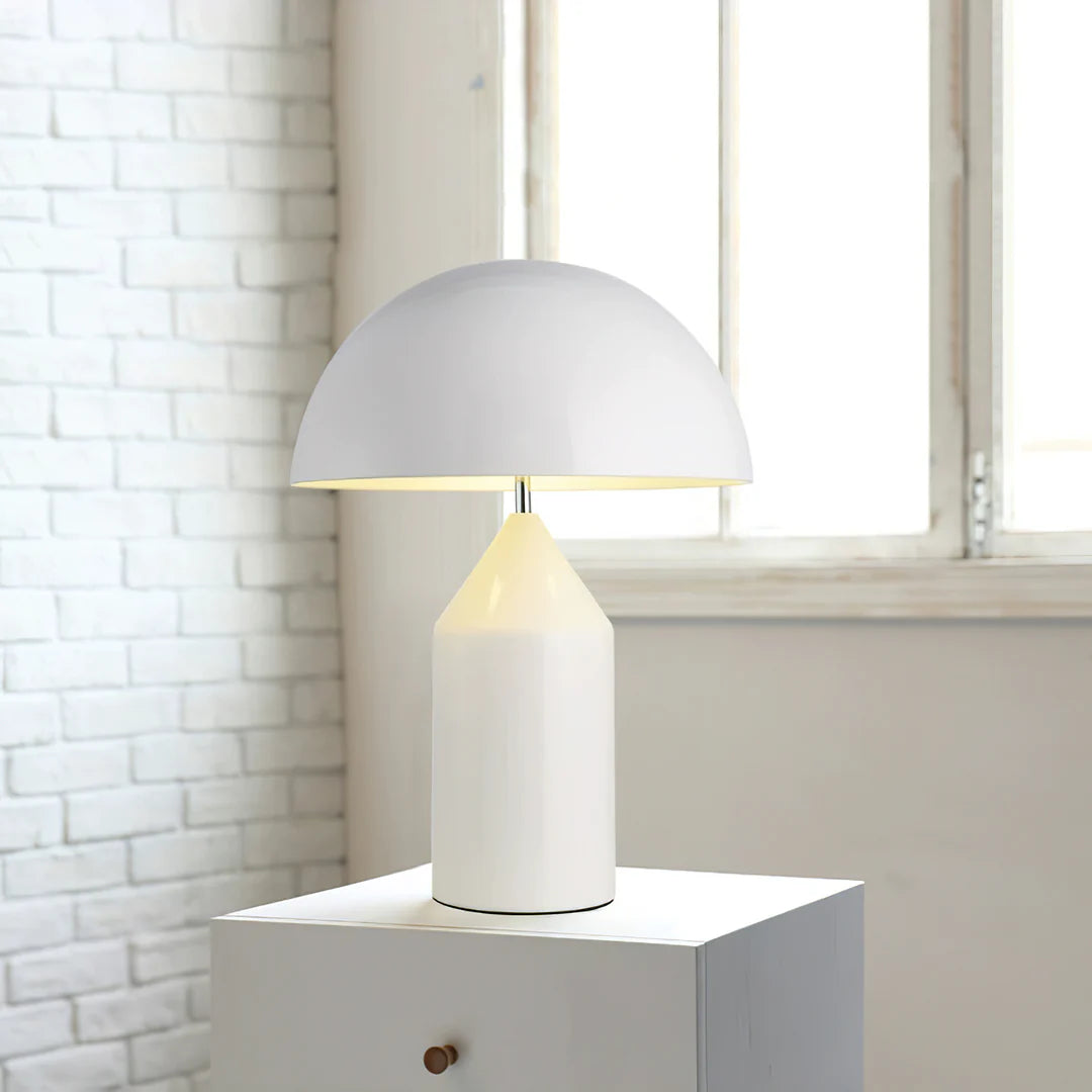 Axis Geométrico Latón Atollo Lámpara De Mesa