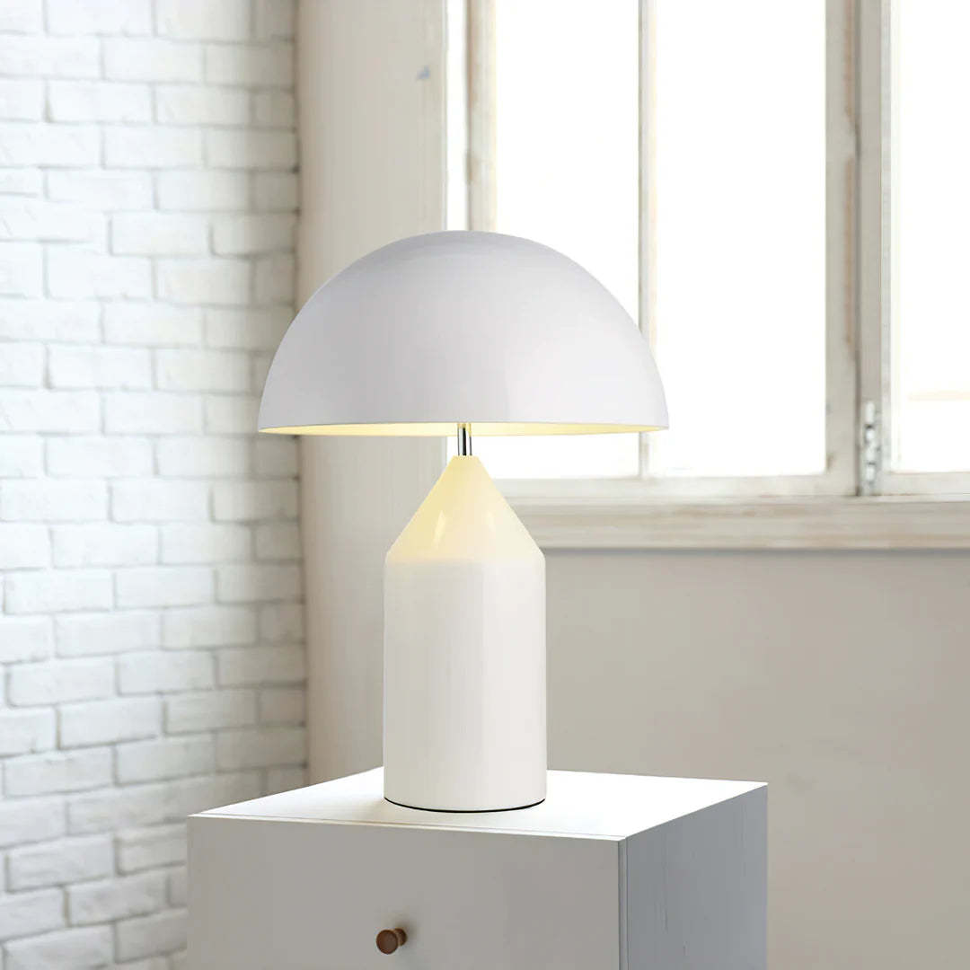 Axis Geométrico Latón Atollo Lámpara De Mesa