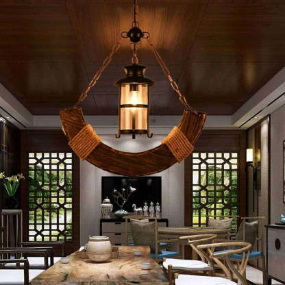Austin Lámpara Colgante LED de Diseñador Comedor / Sala de Estar Metal / Madera