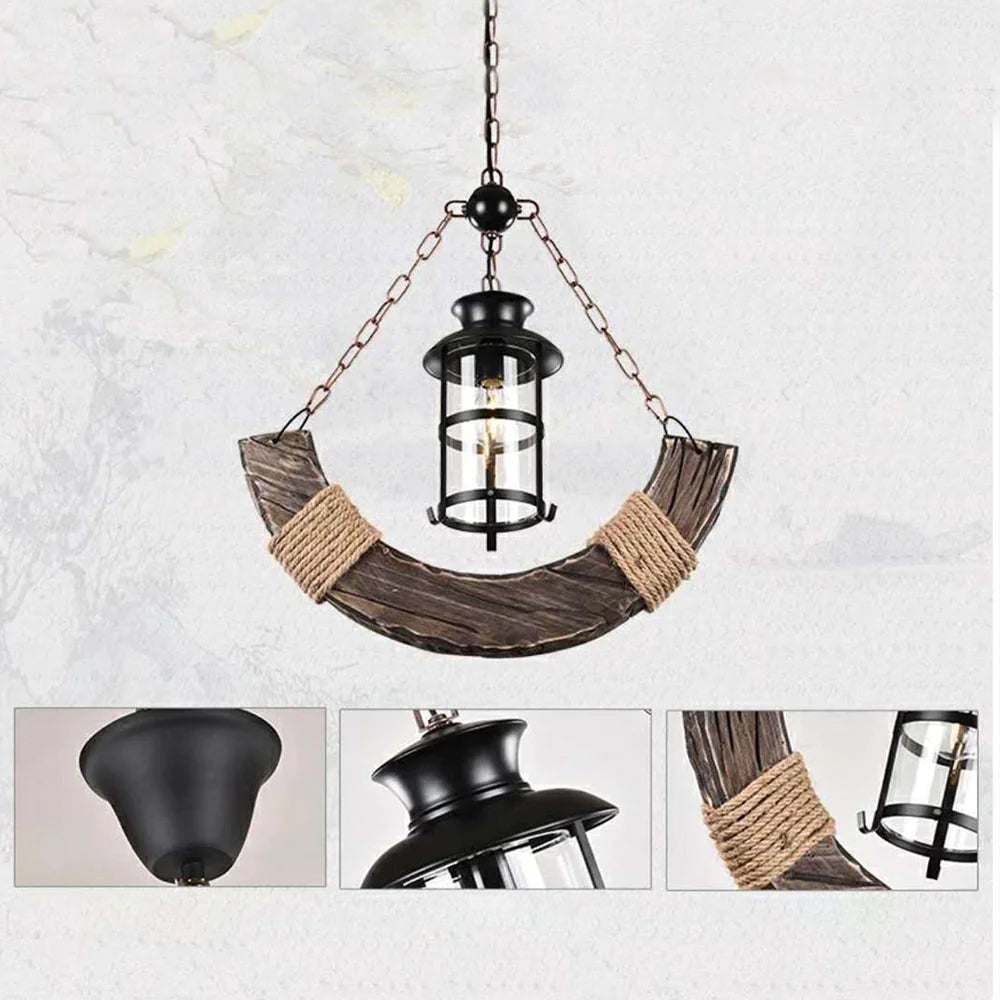 Austin Lámpara Colgante LED de Diseñador Comedor / Sala de Estar Metal / Madera