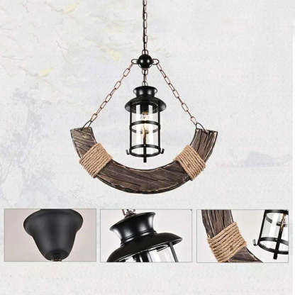 Austin Lámpara Colgante LED de Diseñador Comedor / Sala de Estar Metal / Madera
