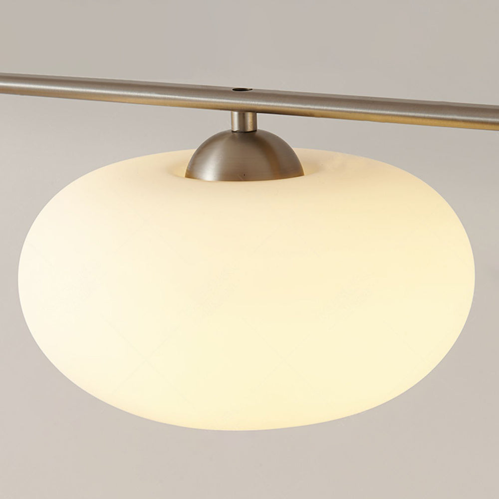 Hailie Multi Lámpara Colgante Moderna Vidrio/Metal Blanco Salón