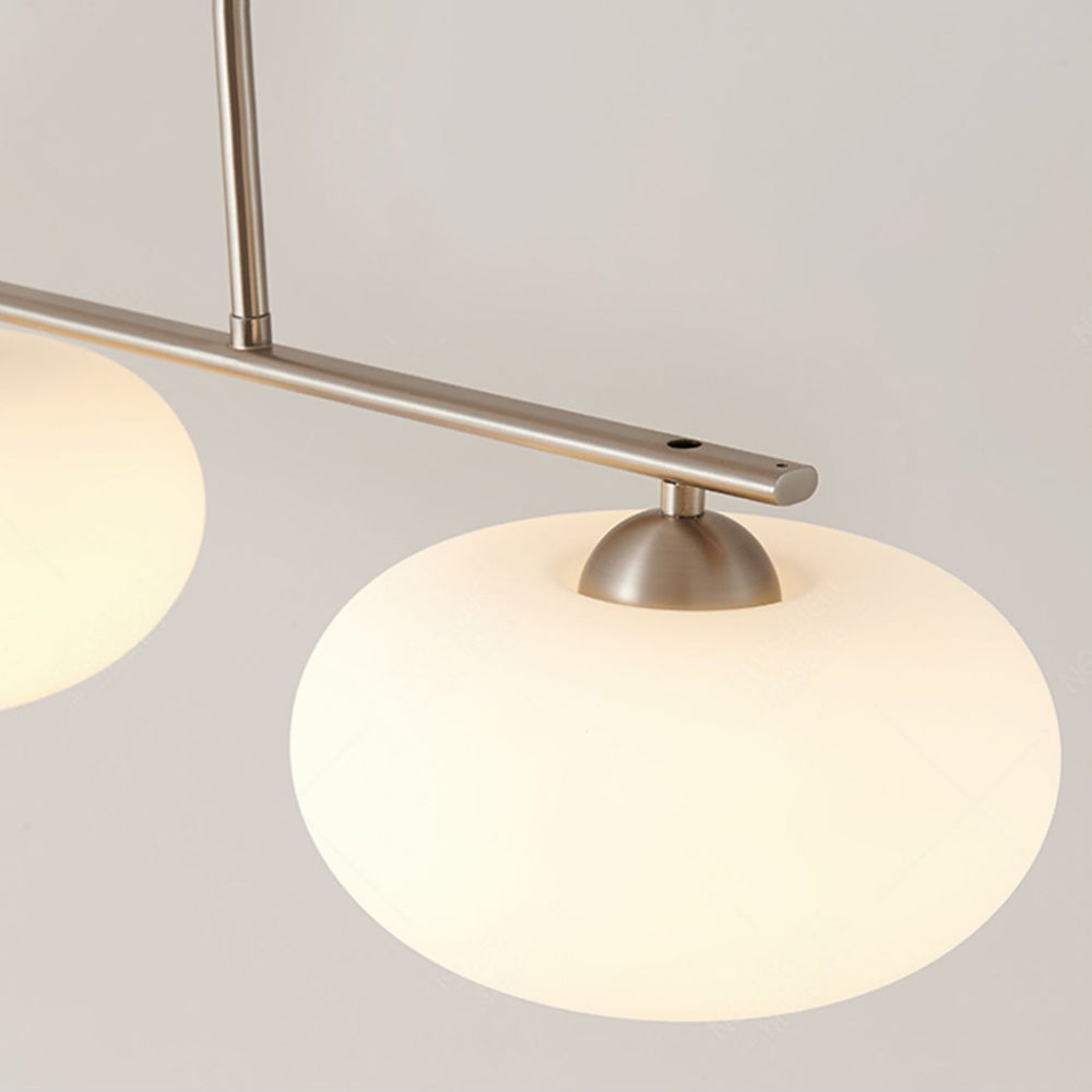 Hailie Multi Lámpara Colgante Moderna Vidrio/Metal Blanco Salón