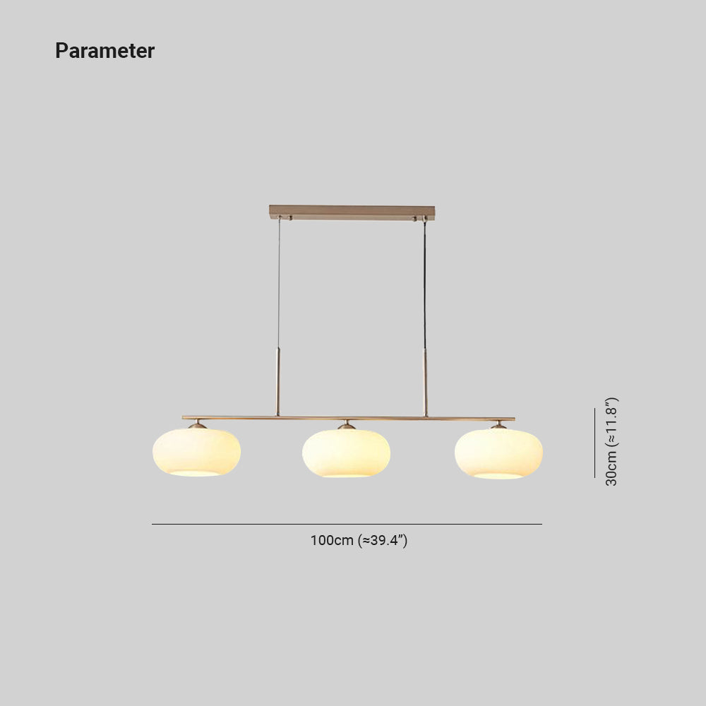 Hailie Multi Lámpara Colgante Moderna Vidrio/Metal Blanco Salón