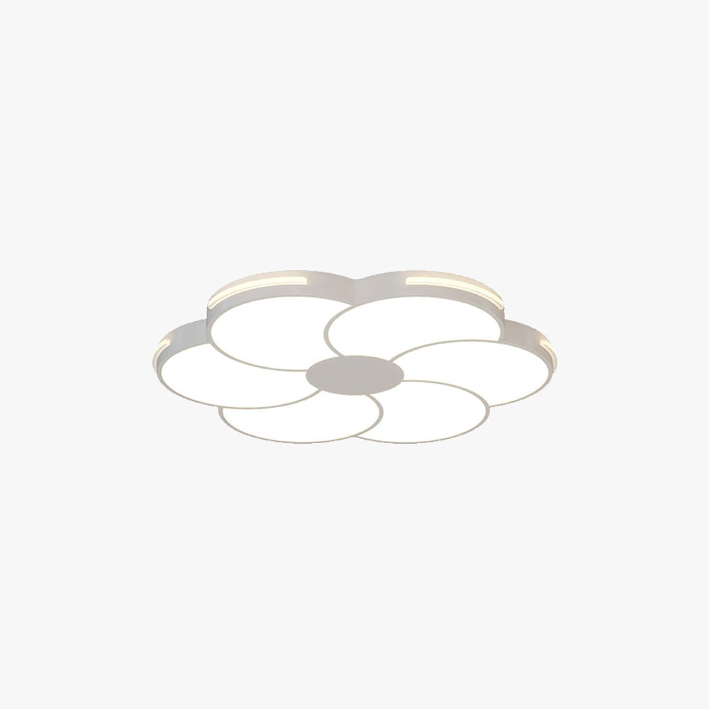 Hana Diseño Con forma de flor LED Blanco  Salón Metal y acrílico Regulable 40CM/60CM/80CM/100CM de largo