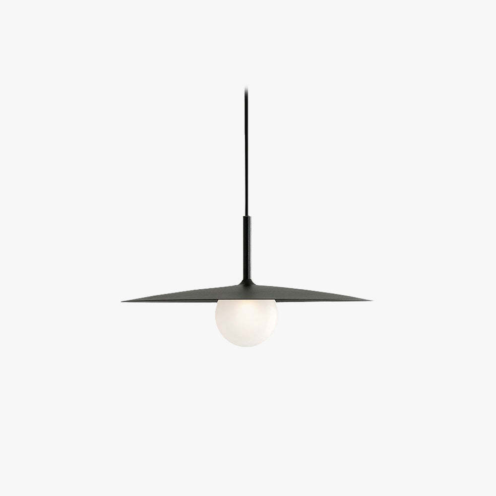 Carins Moderno LED Lámpara Colgante Negro/Blanco/Gris Comedor/Salón/Dormitorio Metal y Vidrio