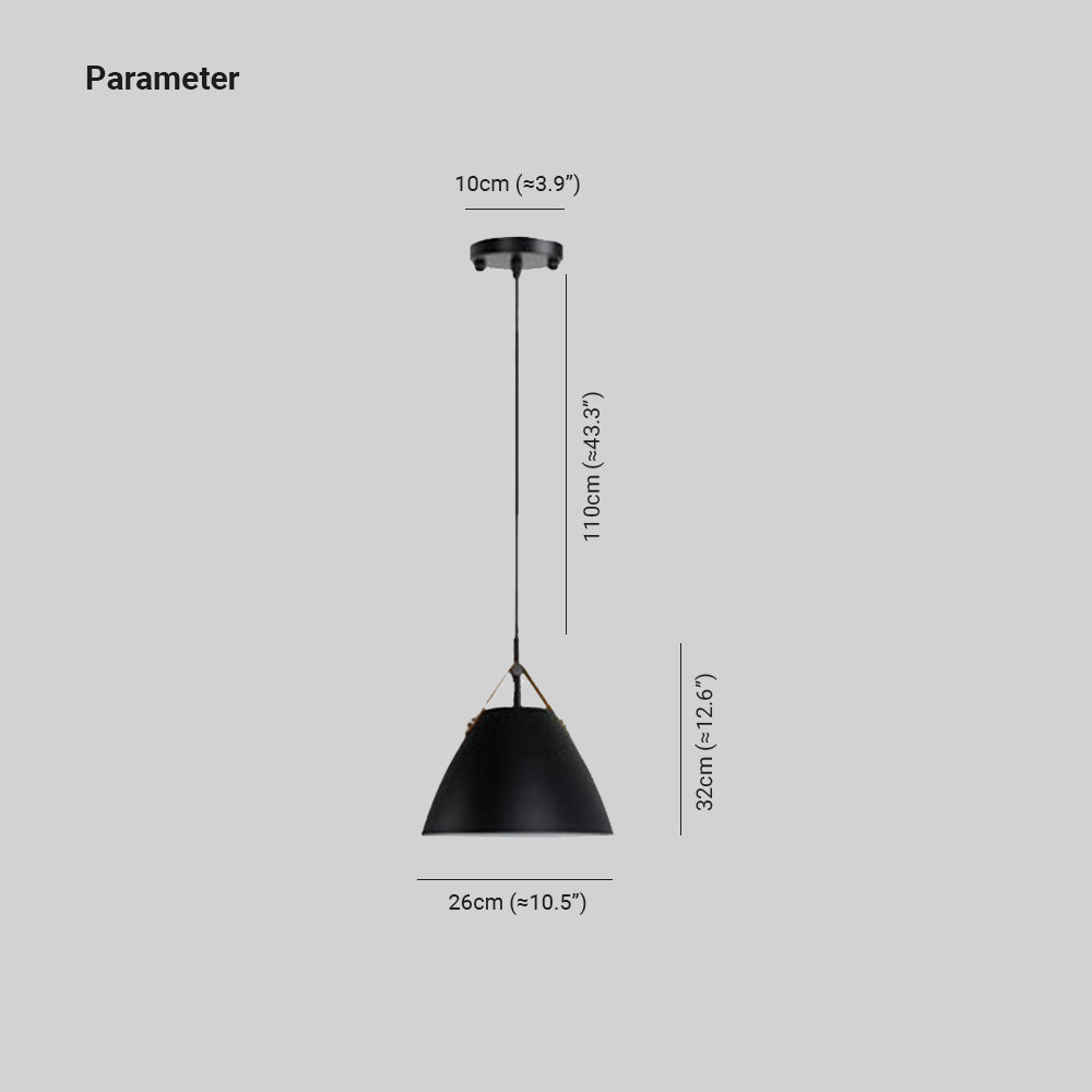 Morandi Moderno LED Lámpara Colgante Negro Gris Blanco Rosa Azul Verde Residencial Dormitorio Metal