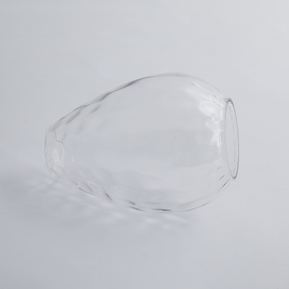 Avi Lámpara Colgante Vintage Teardrop Vidrio/Madera