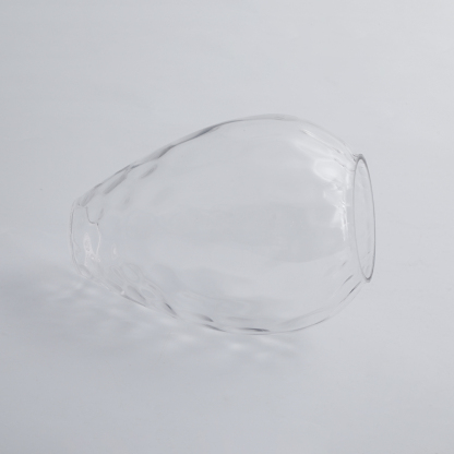 Avi Lámpara Colgante Vintage Teardrop Vidrio/Madera