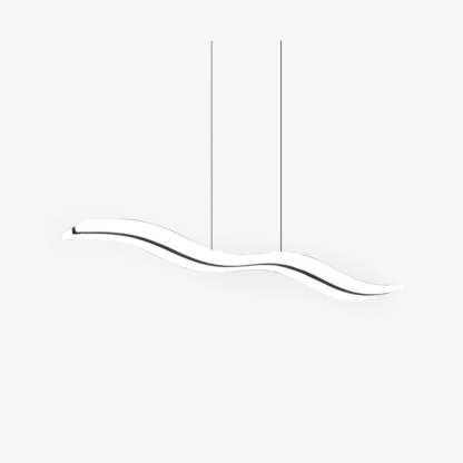 Louise Moderno LED Lámpara Colgante Forma de Onda Residencial Dormitorio Metal Acrílico