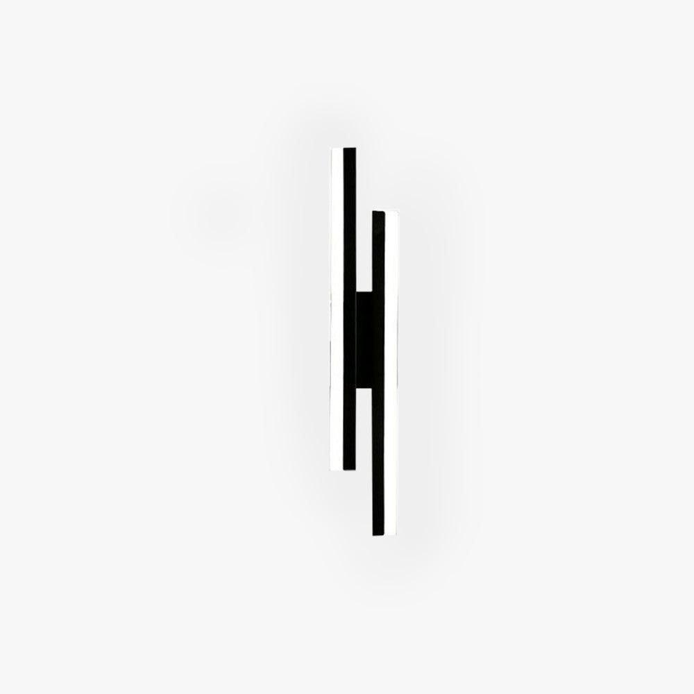 Alana Apliques de pared LED Moderno Negro y Dorado para salón Dormitorio