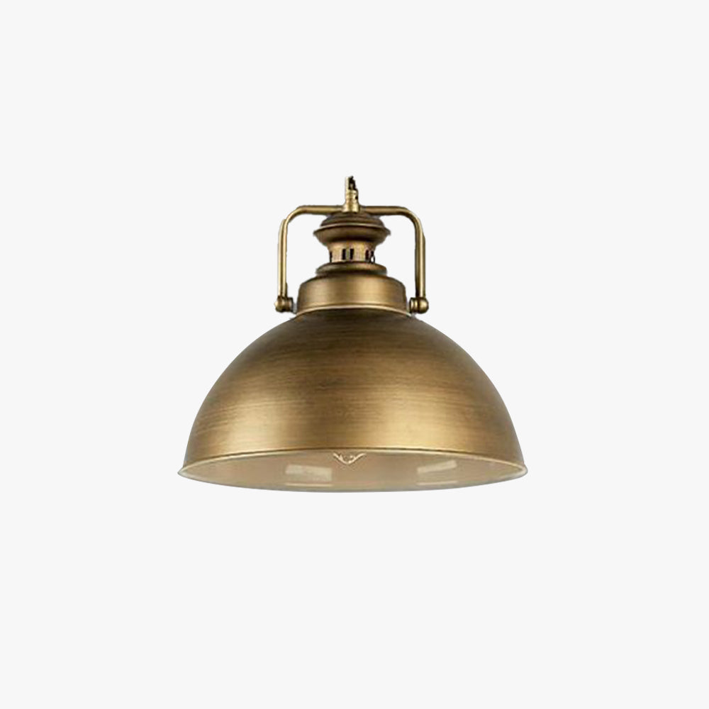 Alessio Vintage LED Lámpara Colgante Antiguo Latón Comedor/Mesa de Comedor Metal ∅ 30CM