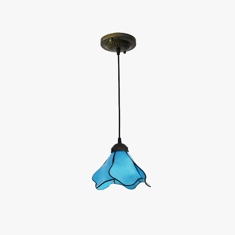 Félicie Moderno LED Lámpara Colgante Flor Sala de Estar Dormitorio, 2 Colores, Metal Resinoso