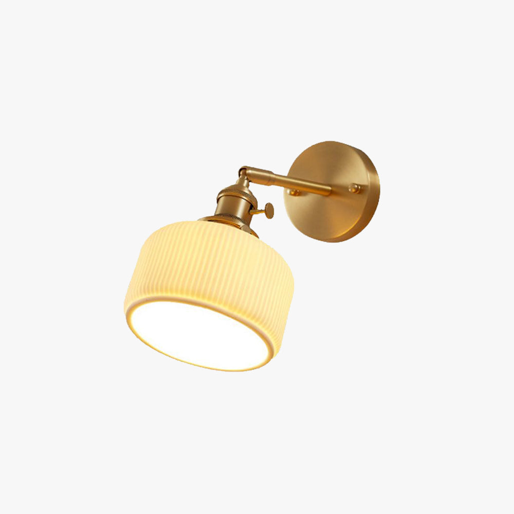 Lottie Moderna LED Apliques de pared Blanco/Dorado para Comedor/Salón Metal