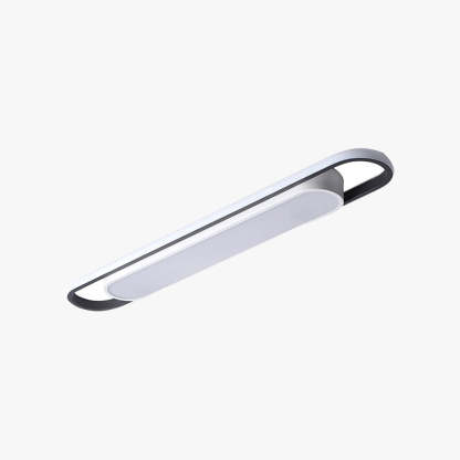 Quinn Moderno LED Lámpara de Techo Regulable Blanco Dormitorio/Salón Metal