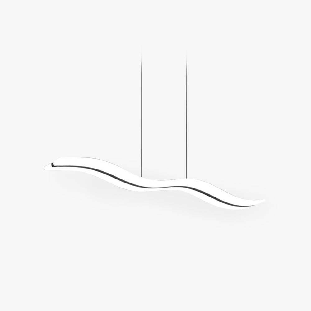 Louise Minimalista LED Lámpara Colgante Blanco Dormitorio/Estudio Acrílico