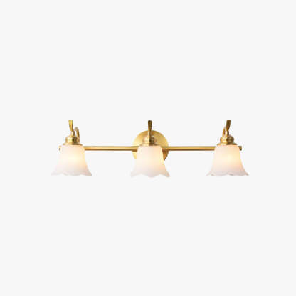 Félicie Moderno LED Aplique Blanco/Oro Cuarto de Baño/Estudio