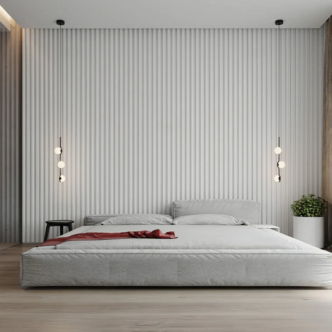 Alessio Minimalism Metal Glass Pendant Light Dining Room Bedroom