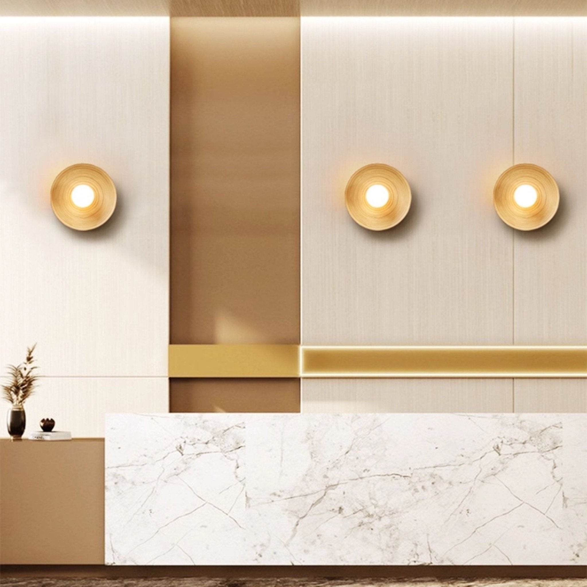 BamBamboo Aura Sconce Aplique