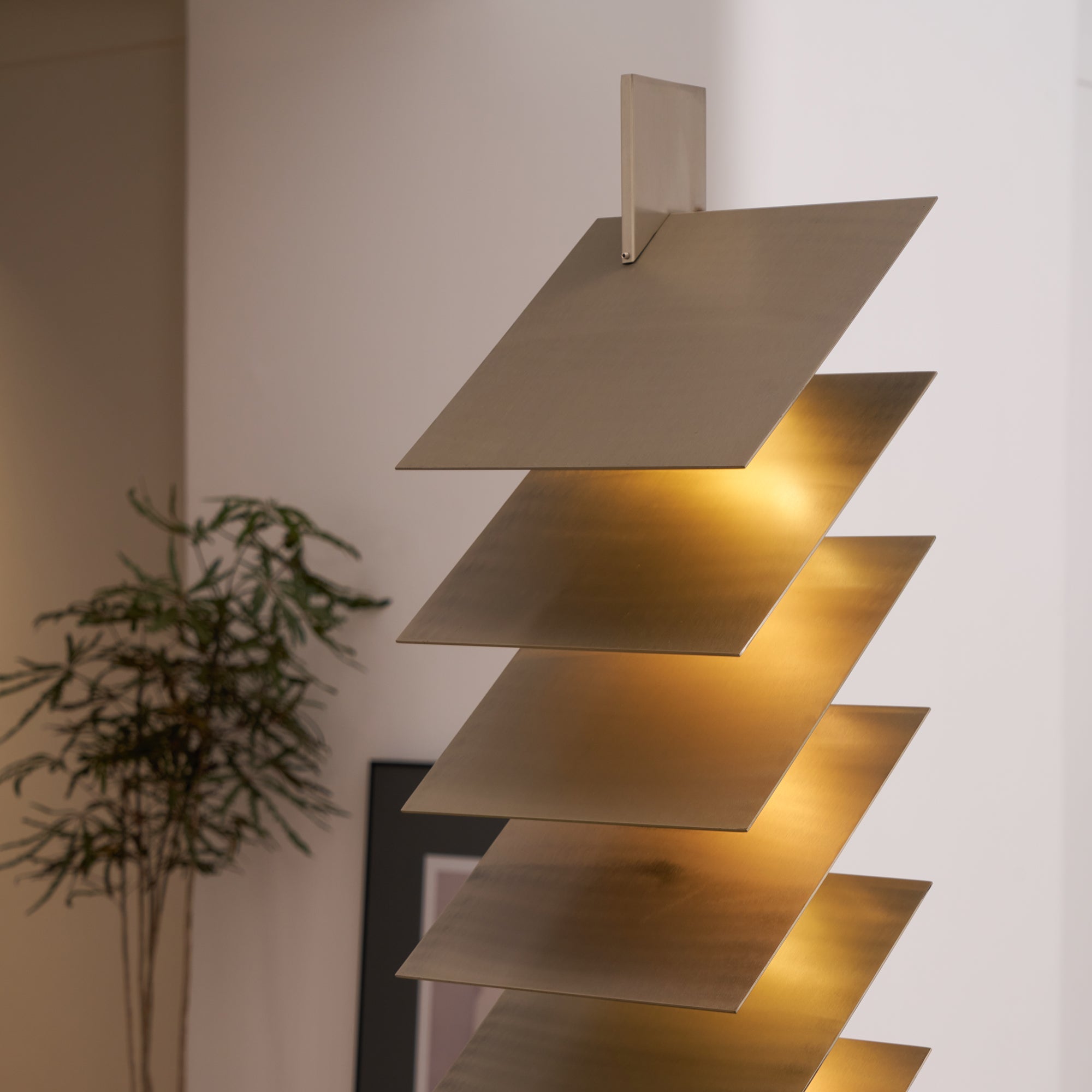 Axis Layered Metal Floor Lamp