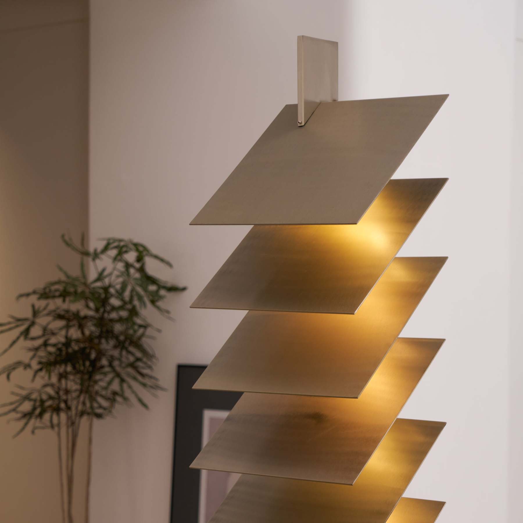 Axis Layered Metal Floor Lamp
