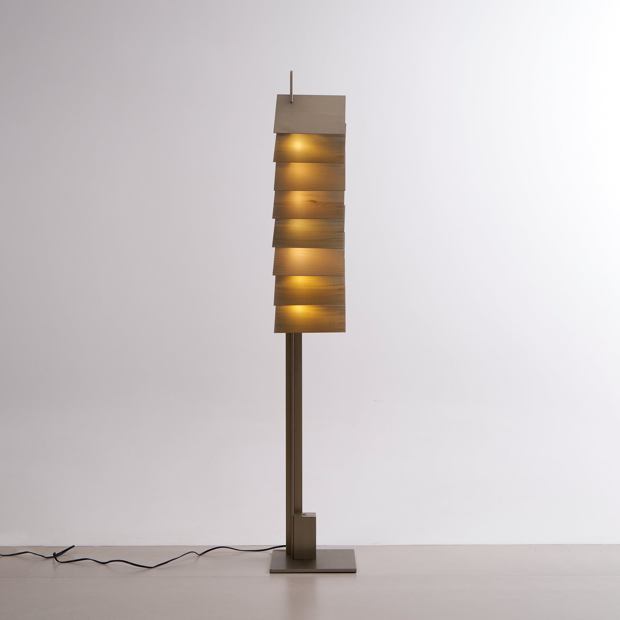 Axis Layered Metal Floor Lamp