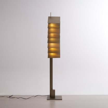 Axis Layered Metal Floor Lamp