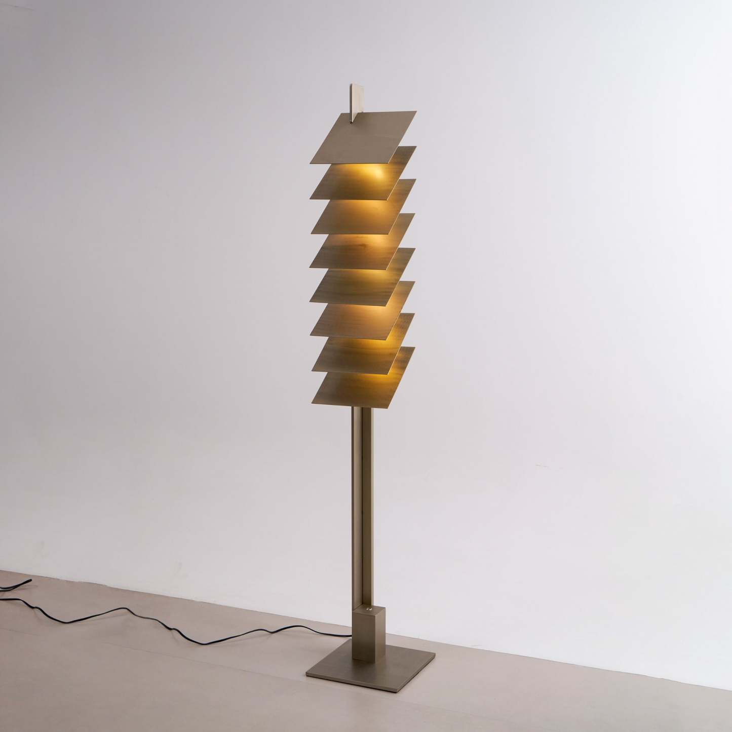 Axis Layered Metal Floor Lamp