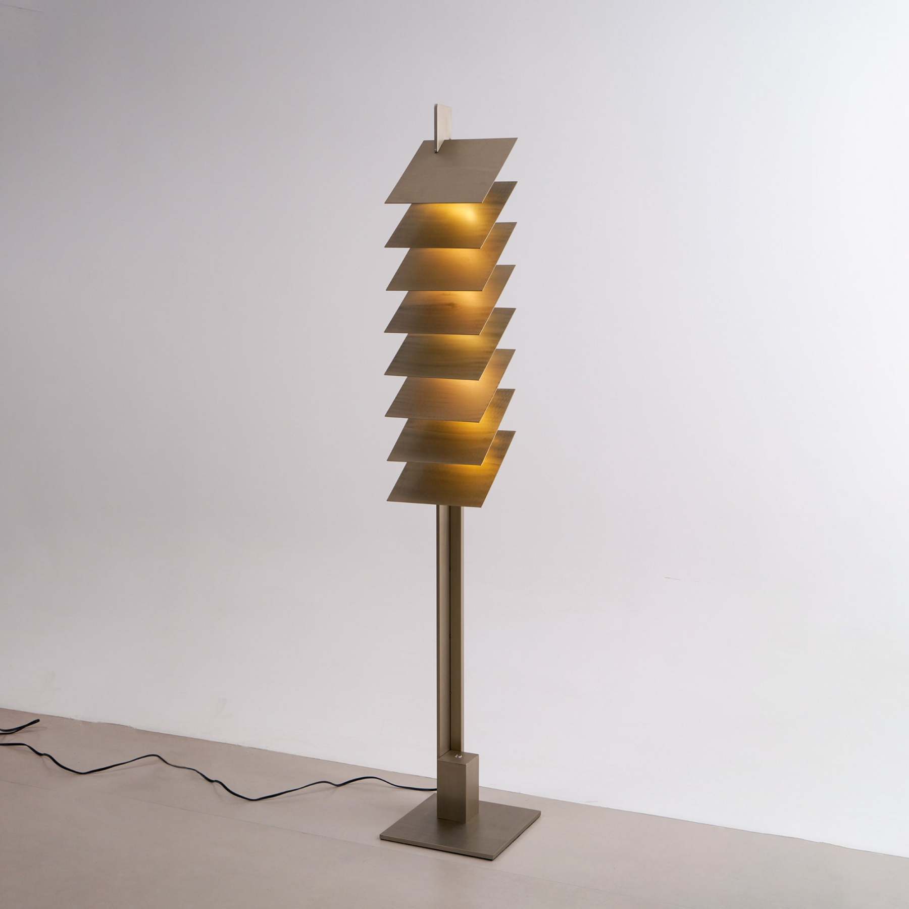 Axis Layered Metal Floor Lamp