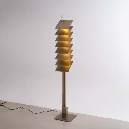 Axis Layered Metal Floor Lamp