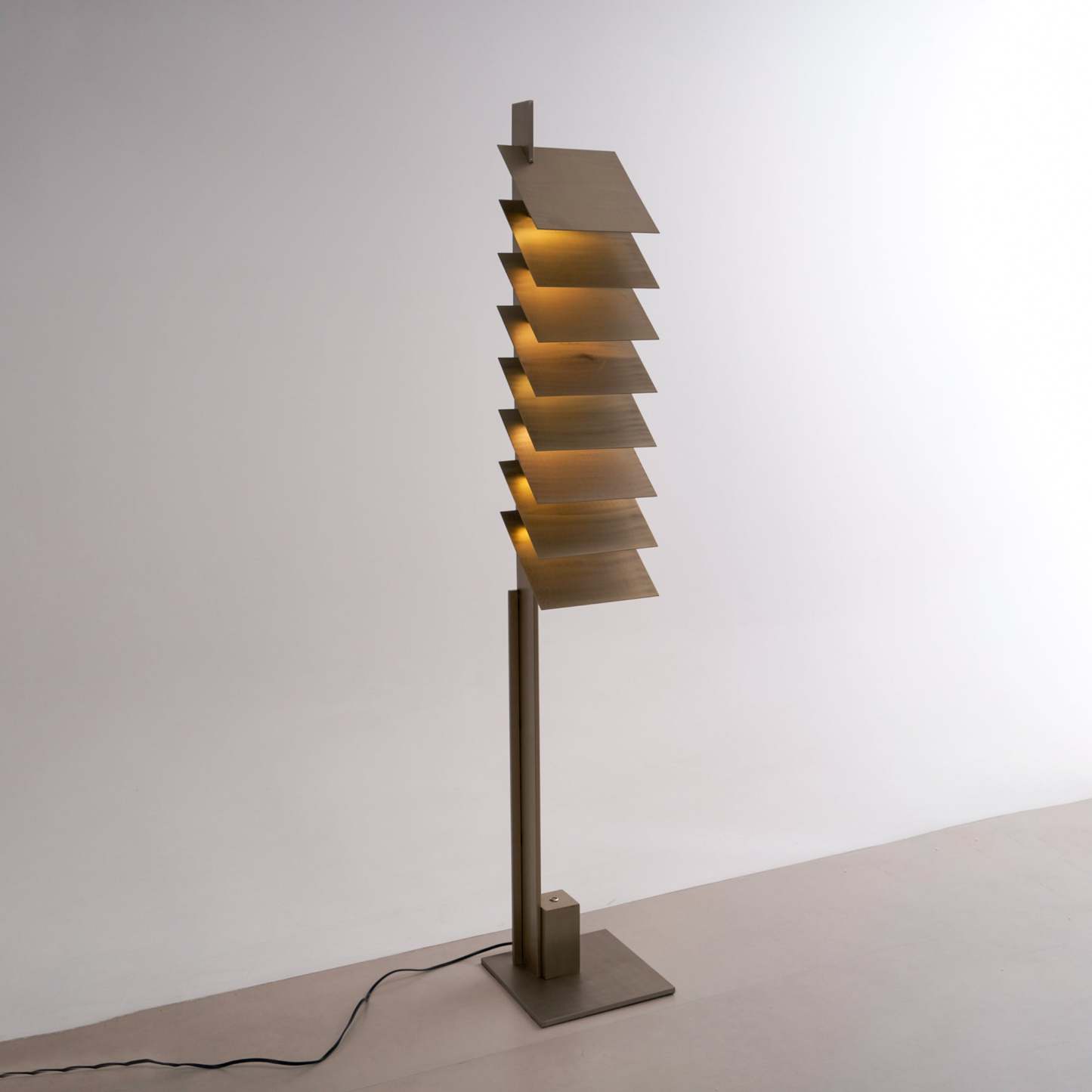 Axis Layered Metal Floor Lamp