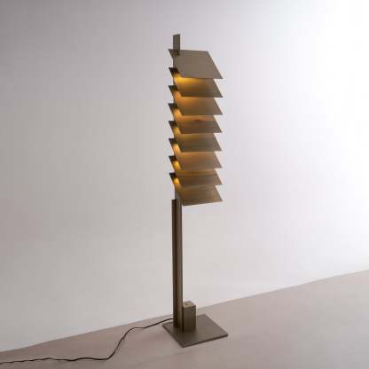 Axis Layered Metal Floor Lamp