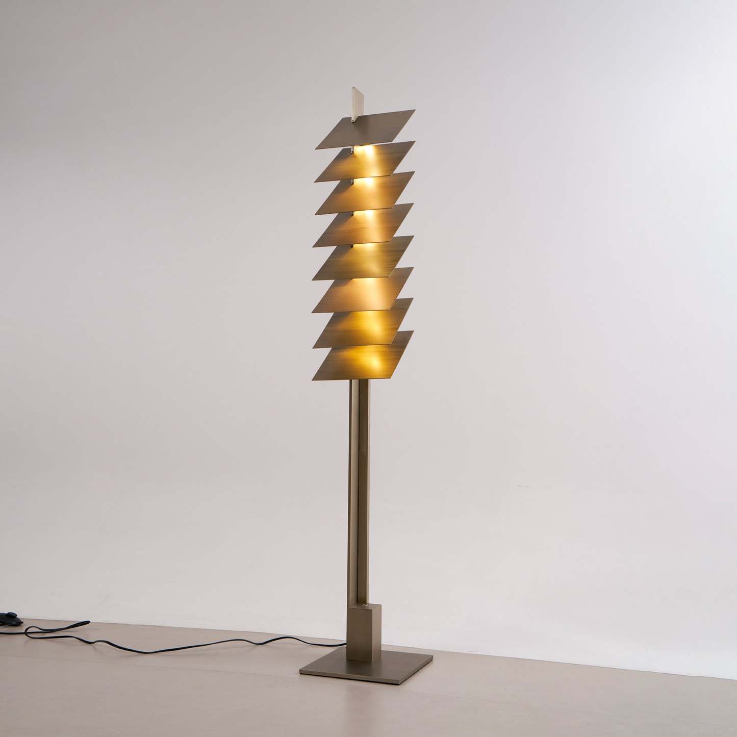 Axis Layered Metal Floor Lamp