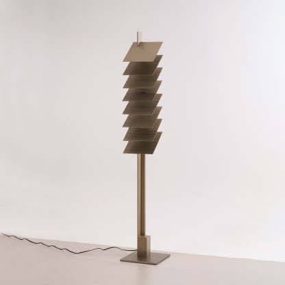Axis Layered Metal Floor Lamp