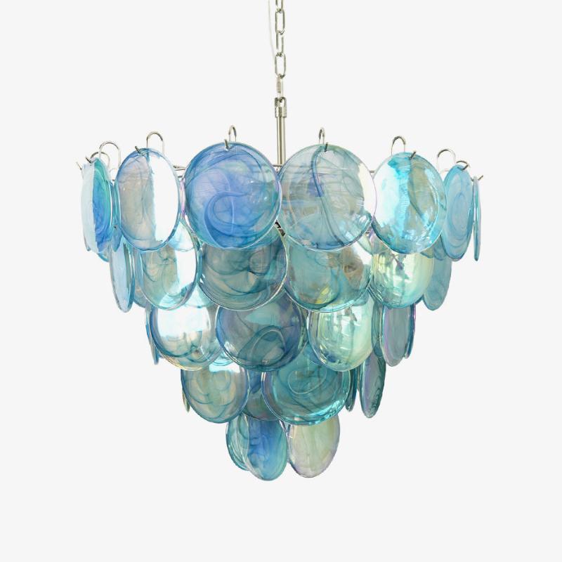 Verona Murano Glass Disc Chandelier