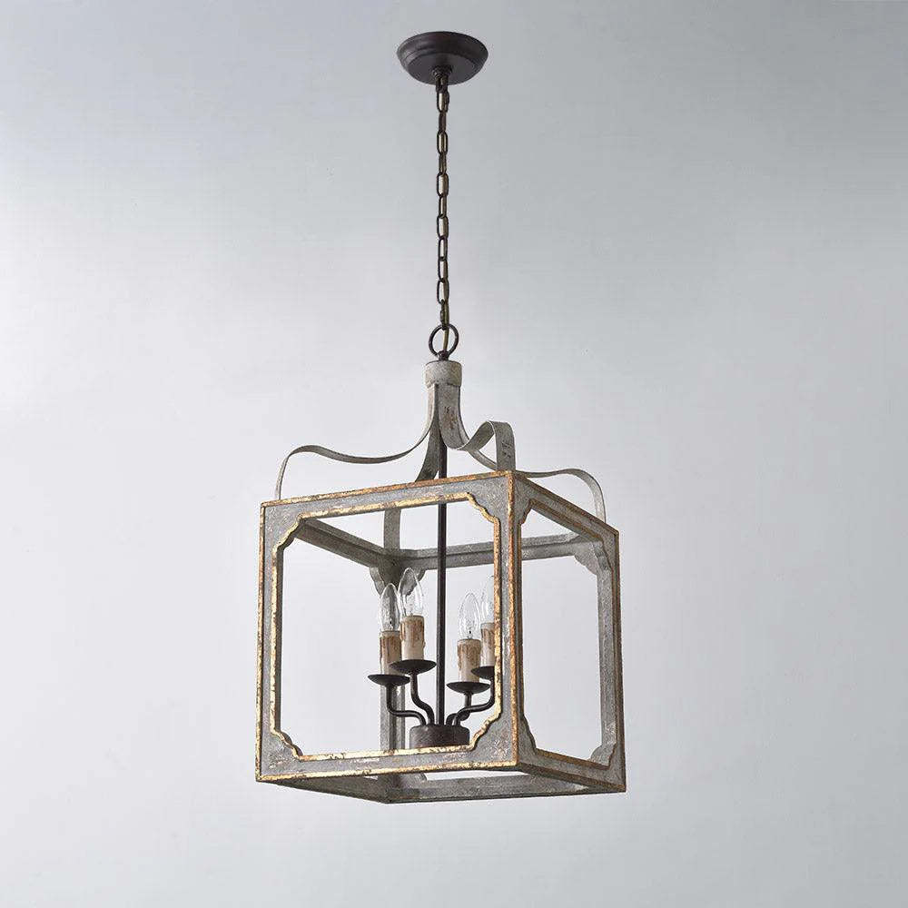 Axis Rustic Cube Chandelier
