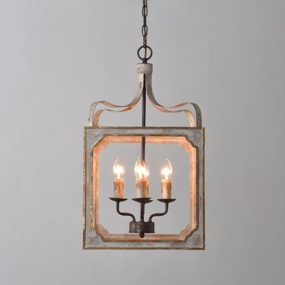 Axis Rustic Cube Chandelier