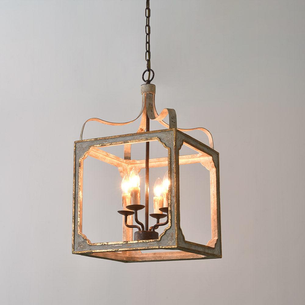 Axis Rustic Cube Chandelier