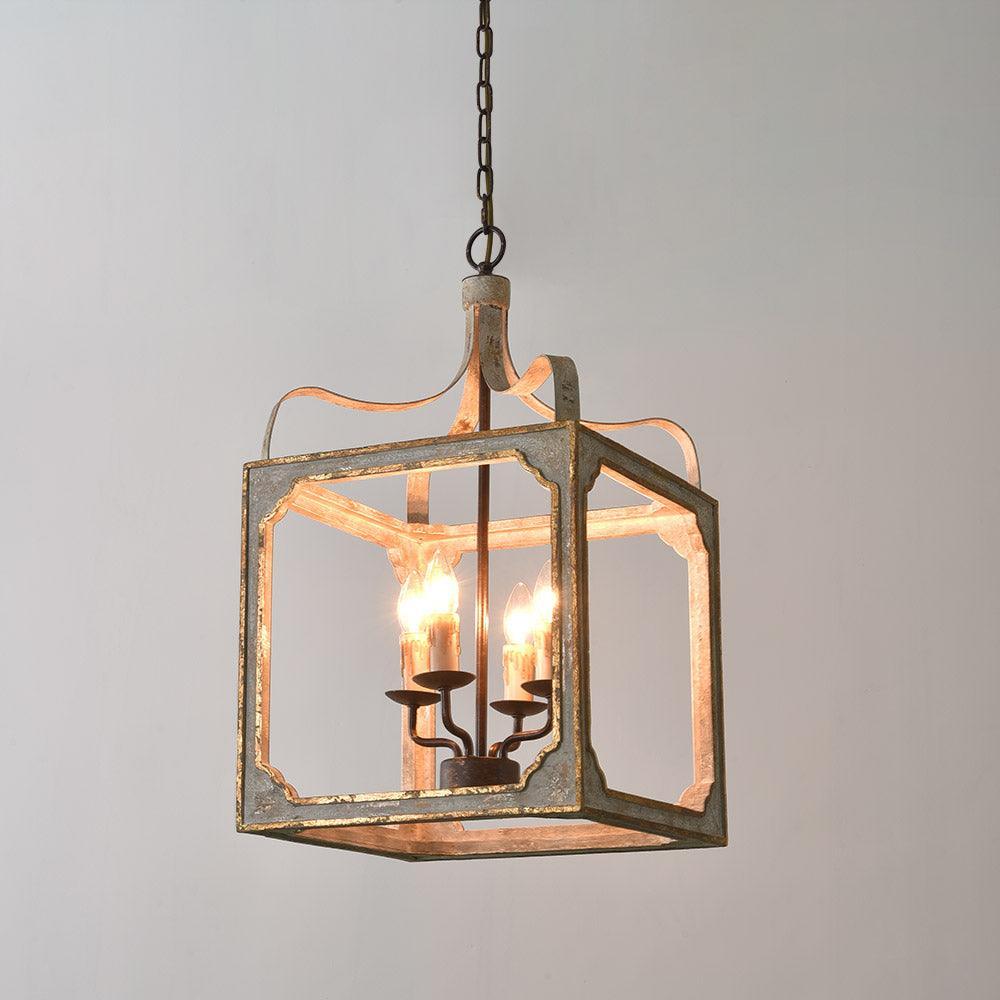 Axis Rustic Cube Chandelier